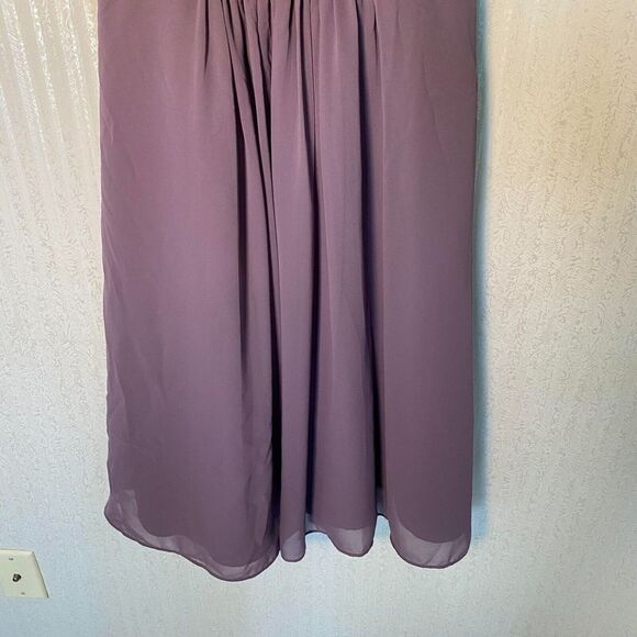 D'Zage Lilac Bridesmaid Dress Size 6 - Picture 7 of 10